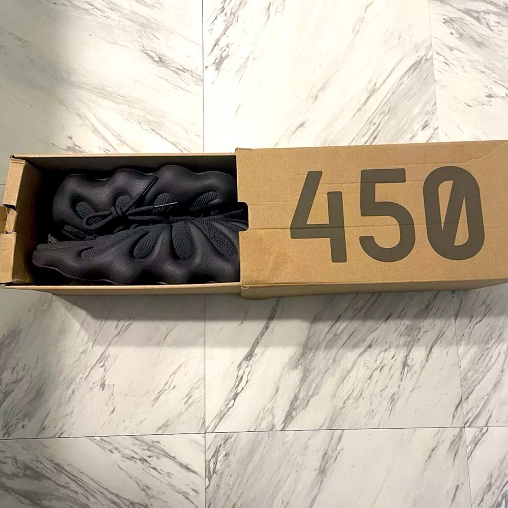 🎓🕷 ADIDAS YEEZY 450 STONE TEAL 🖤✔️ - Picture 4 of 4